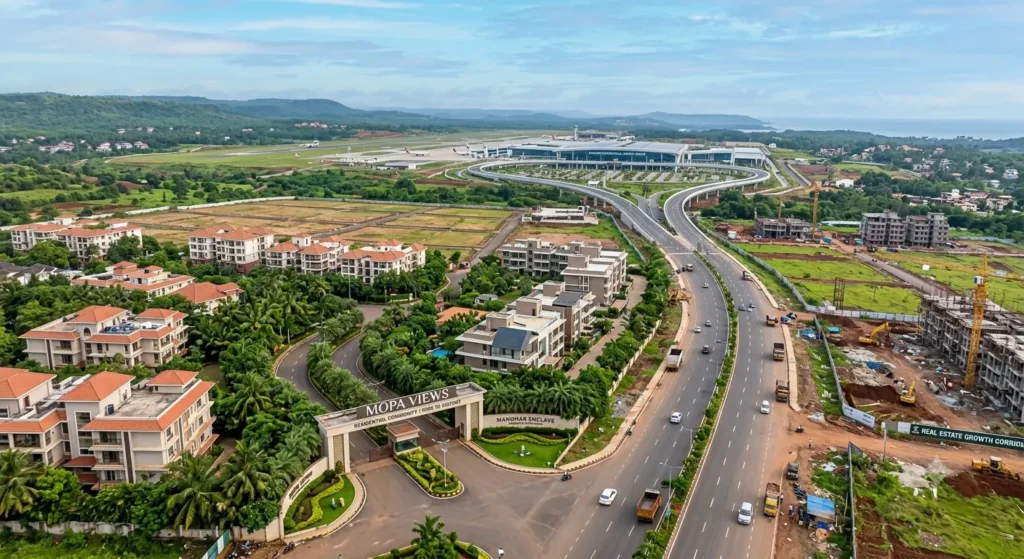 Mopa Airport effect Goa real estate